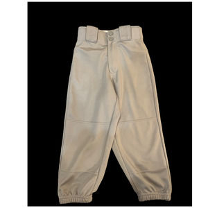 Youth Little Boy's Rawlings Gray Baseball Pants Size XS